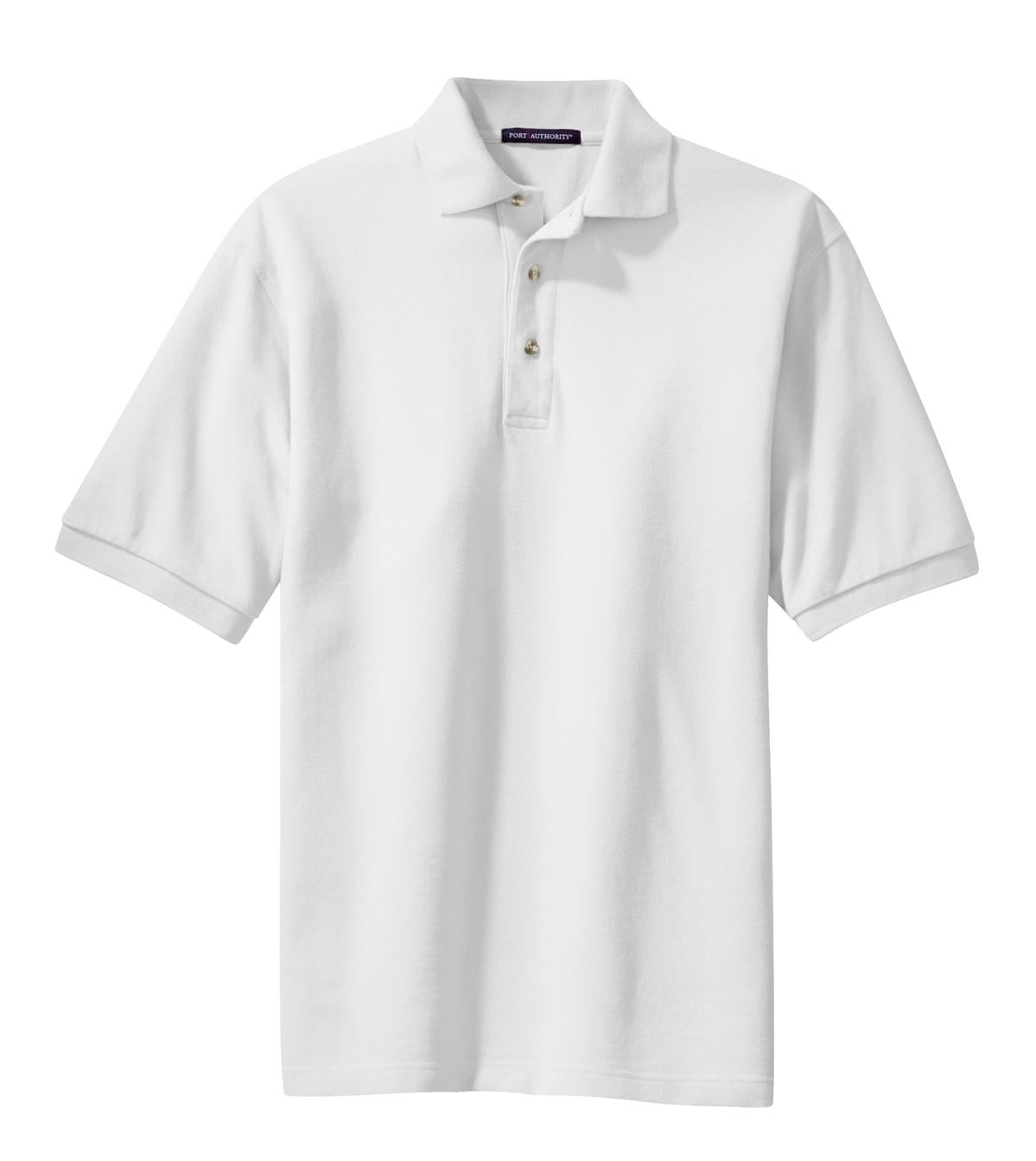 Port Authority Heavyweight Cotton Pique Polo.  K420