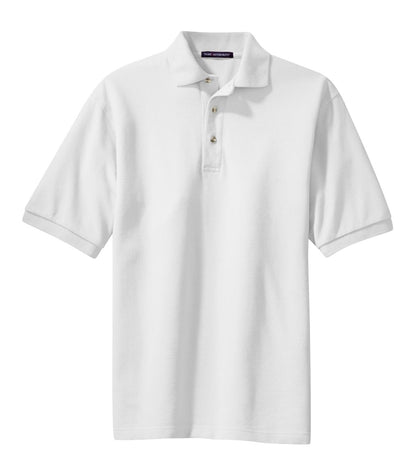 Port Authority Heavyweight Cotton Pique Polo.  K420