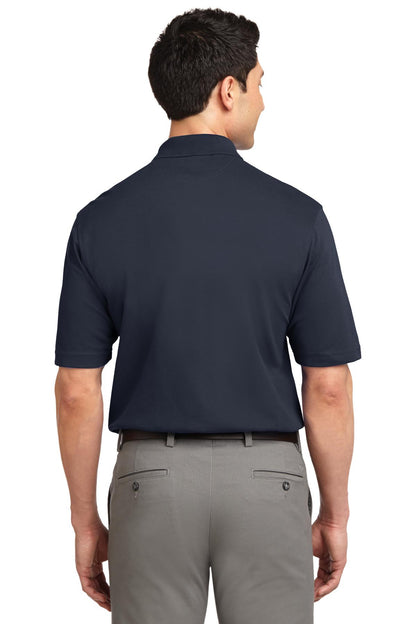 Custom Embroidered Port Authority Rapid Dry Polo.  K455,Classic Navy