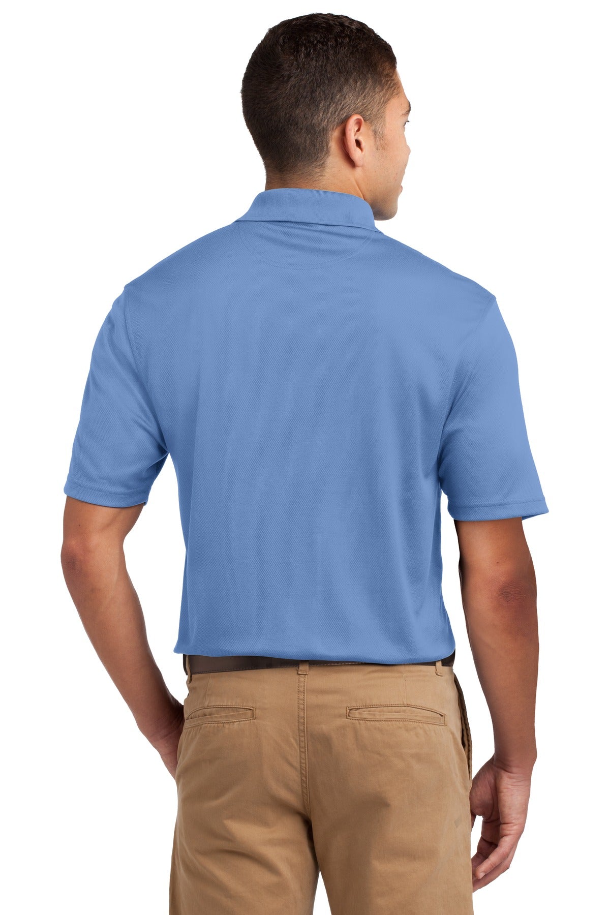 Custom Embroidered Sport-Tek Dri-Mesh Polo.  K469,Blueberry