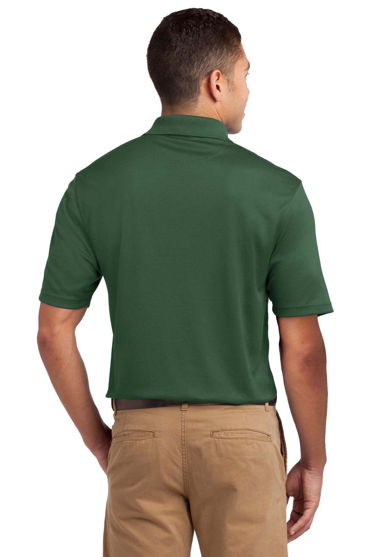 Custom Embroidered Sport-Tek Dri-Mesh Polo.  K469,Forest Green