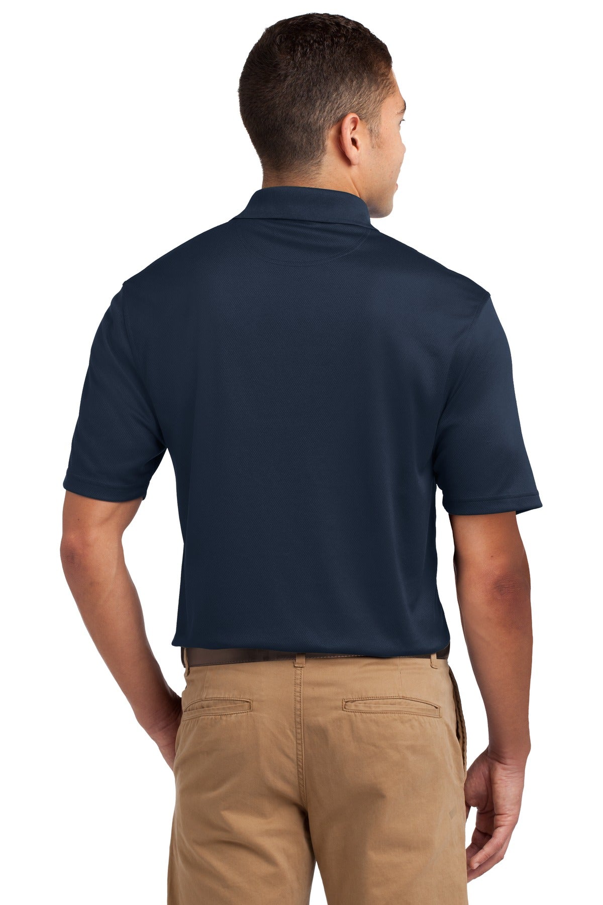 Custom Embroidered Sport-Tek Dri-Mesh Polo.  K469,Navy