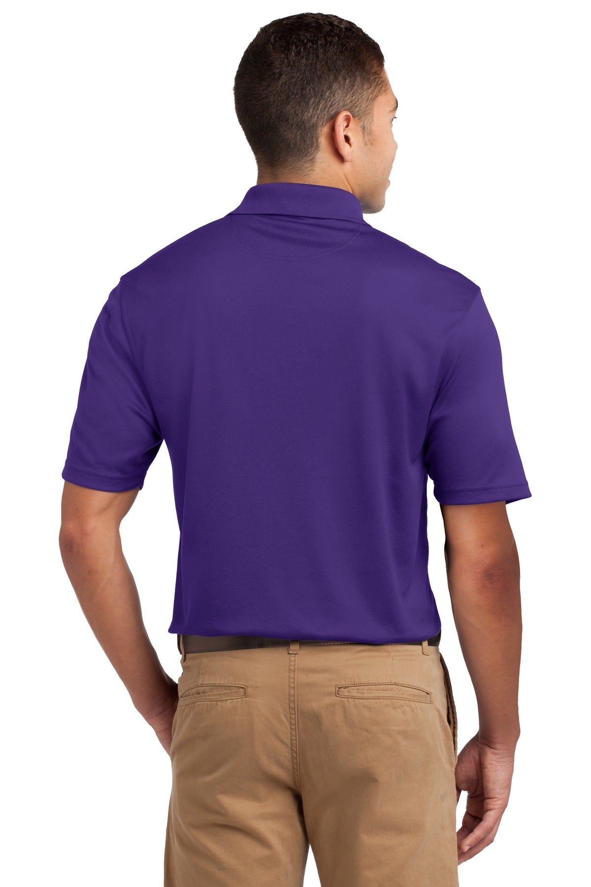 Custom Embroidered Sport-Tek Dri-Mesh Polo.  K469,Purple