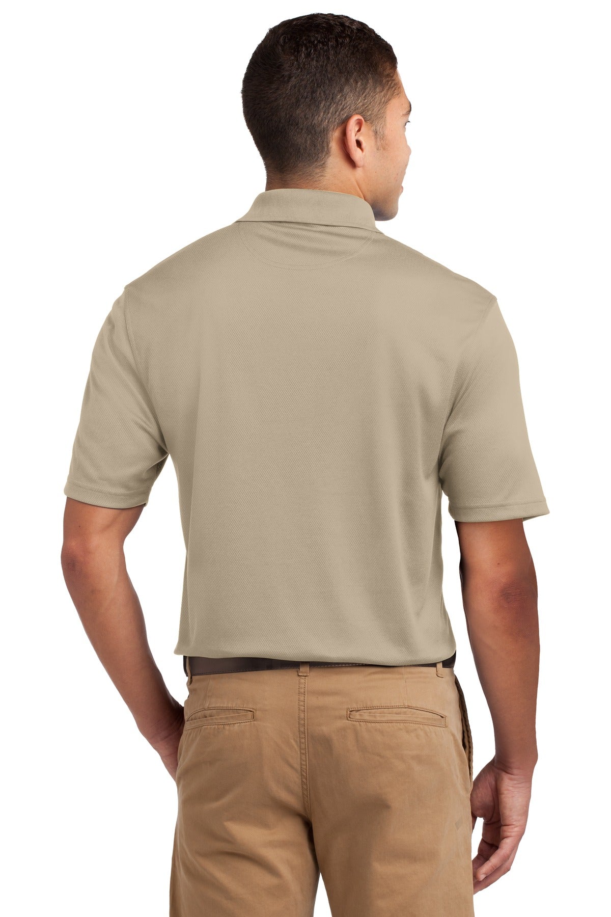 Custom Embroidered Sport-Tek Dri-Mesh Polo.  K469,Sandstone