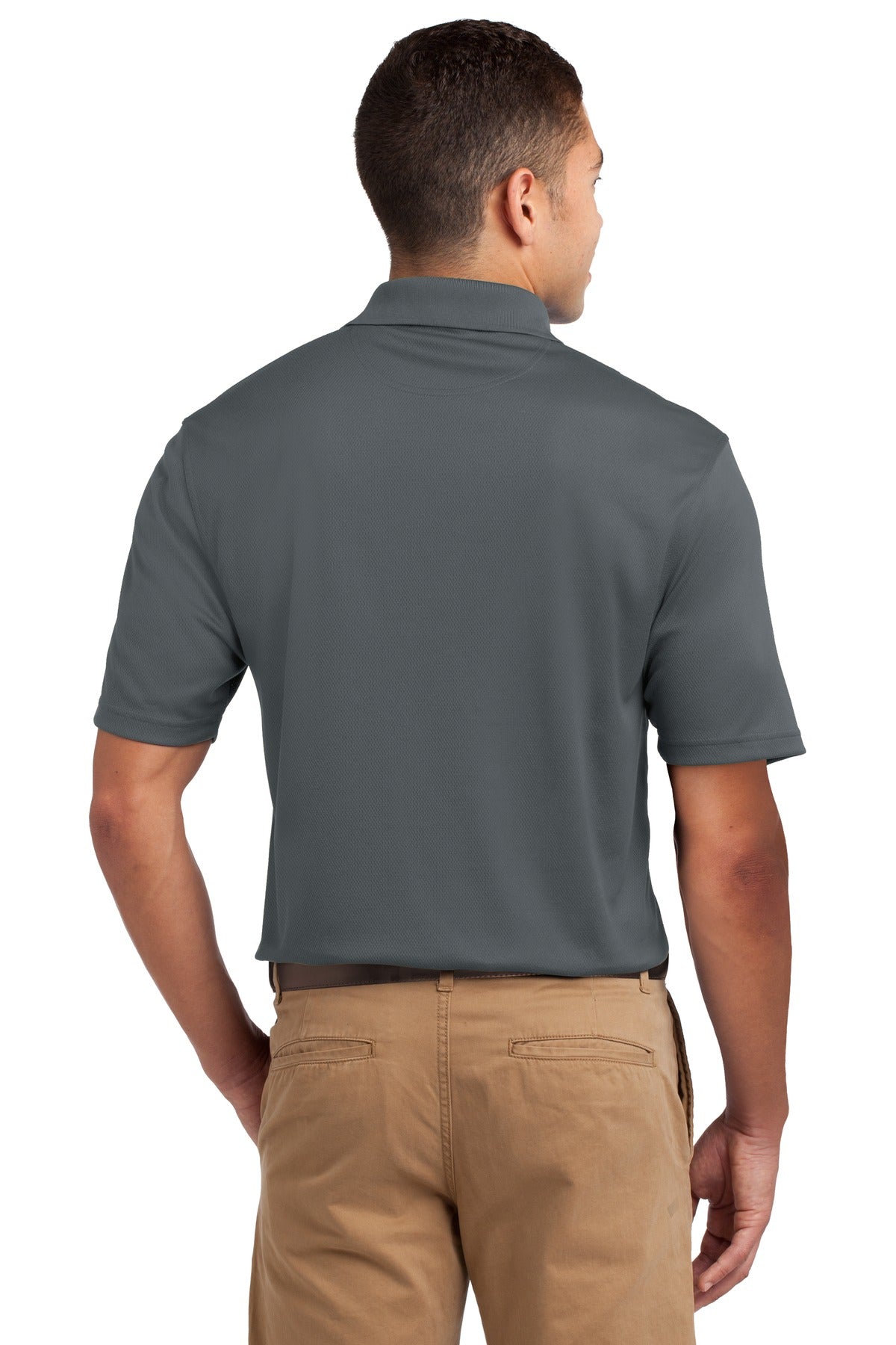 Custom Embroidered Sport-Tek Dri-Mesh Polo.  K469,Steel