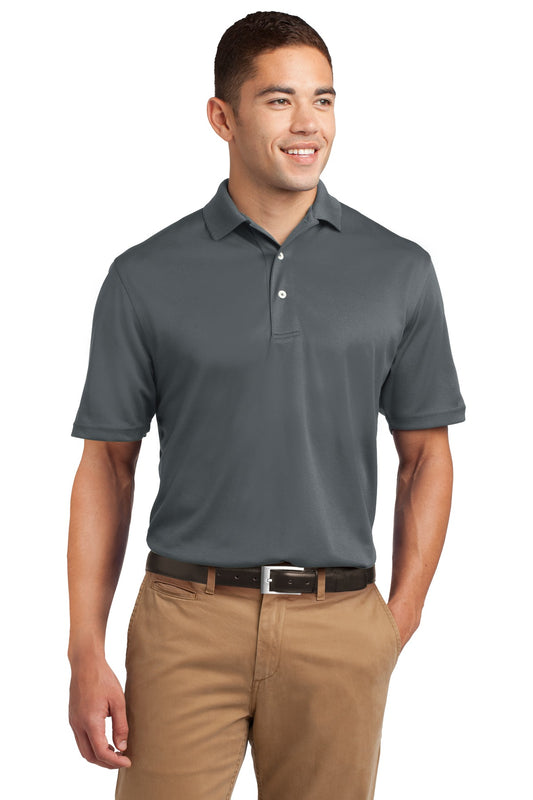 Sport-Tek Dri-Mesh Polo.  K469 Steel
