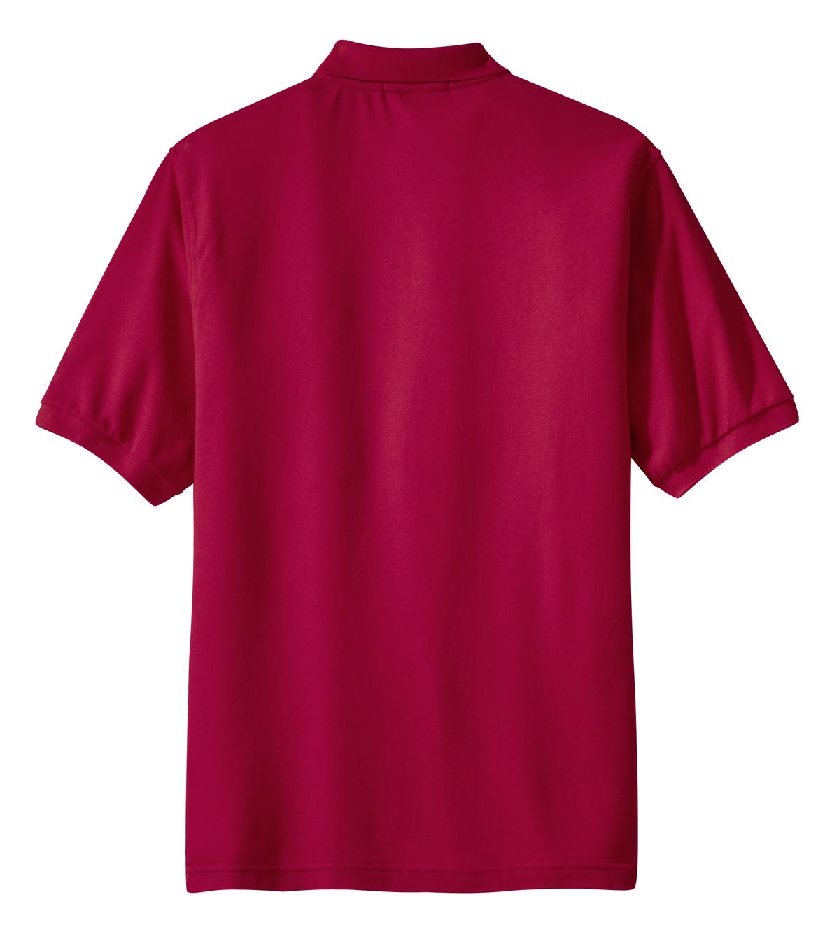 Port Authority Silk Touch Polo with Pocket.  K500P