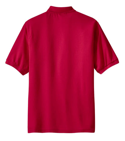 Port Authority Silk Touch Polo with Pocket.  K500P