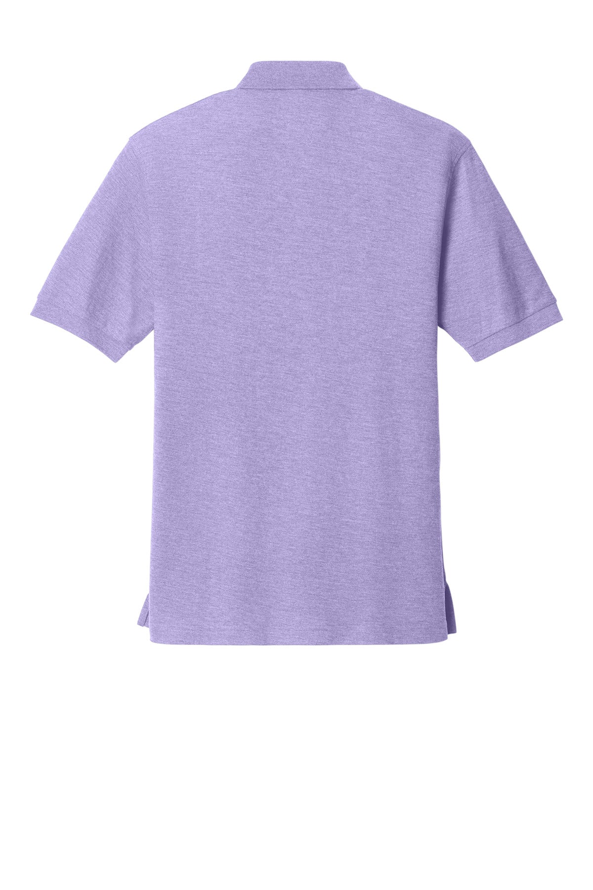 Custom Embroidered Port Authority Polos in Bright Lavender