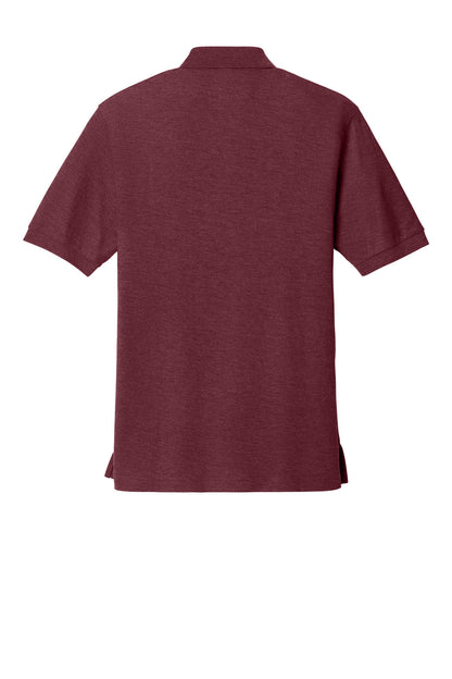 Custom Embroidered Port Authority Polos in Burgundy