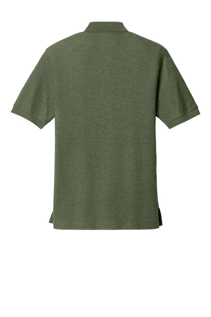 Custom Embroidered Port Authority Polos in Clover Green