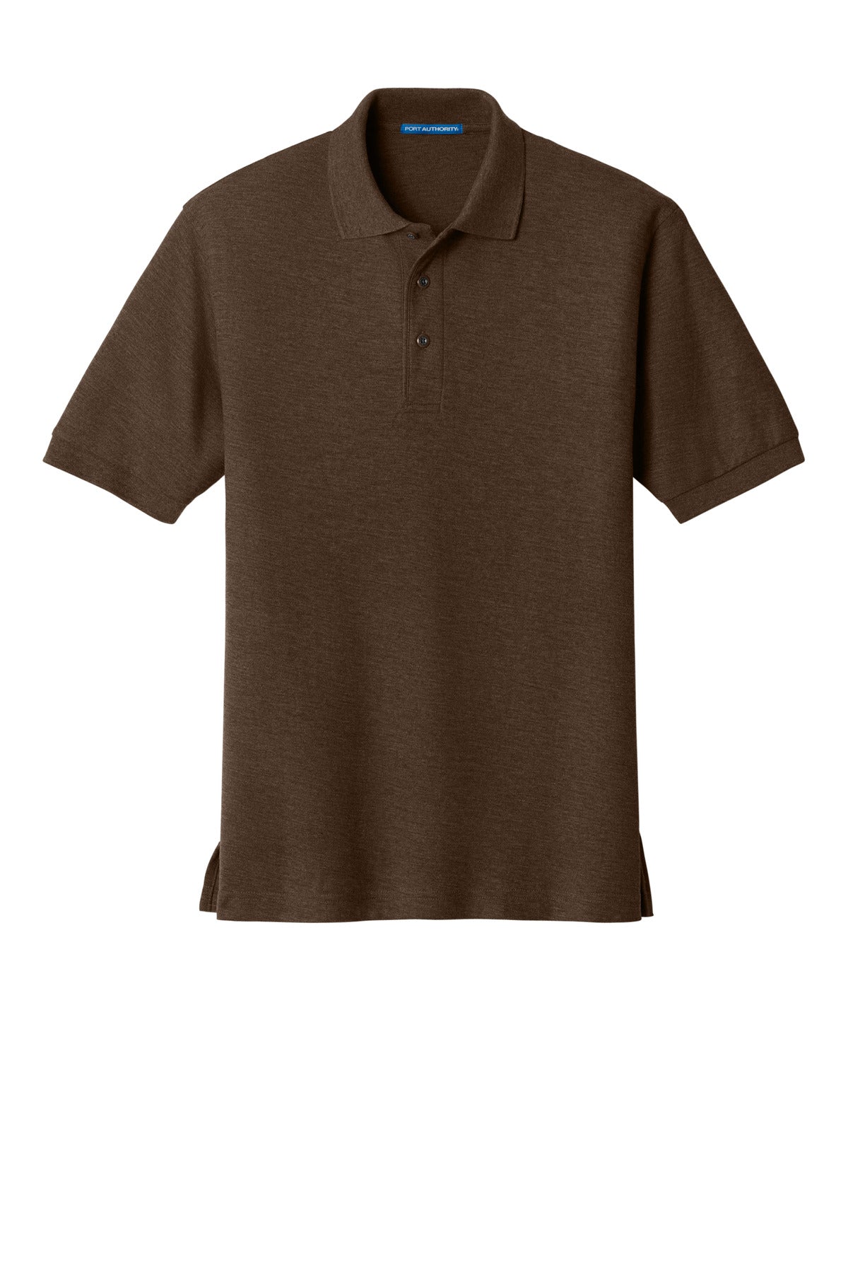Custom Embroidered Port Authority Polos in Coffee Bean