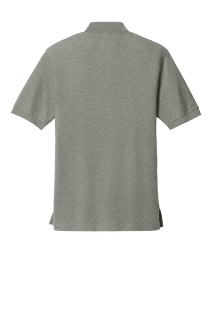 Custom Embroidered Port Authority Polos in Cool Grey