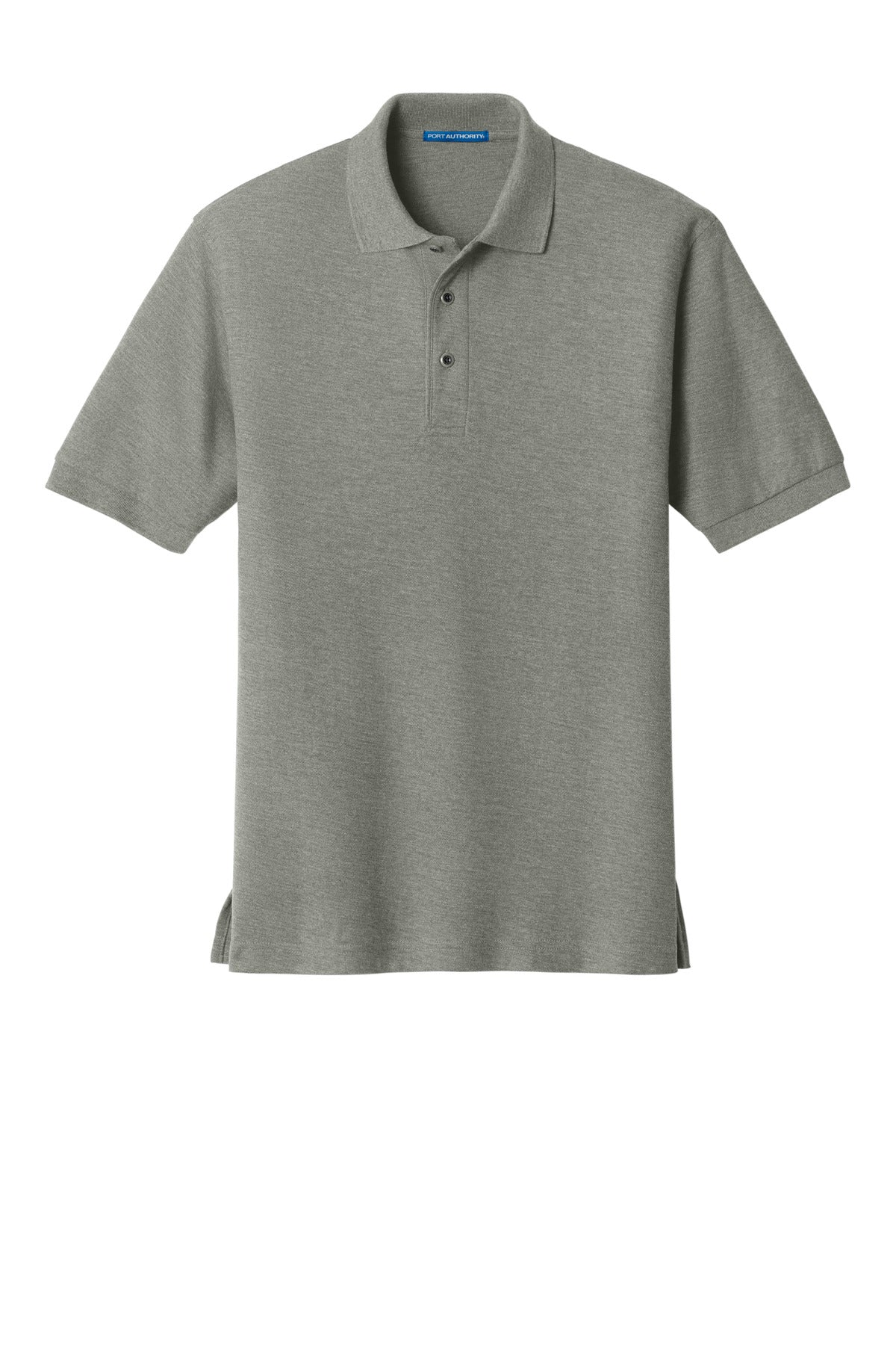 Custom Embroidered Port Authority Polos in Cool Grey