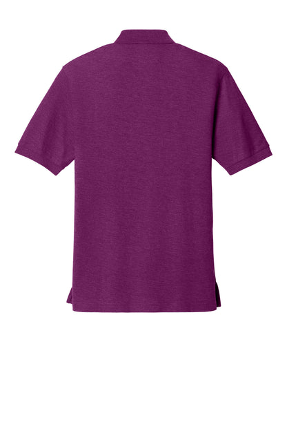 Custom Embroidered Port Authority Polos in Deep Berry