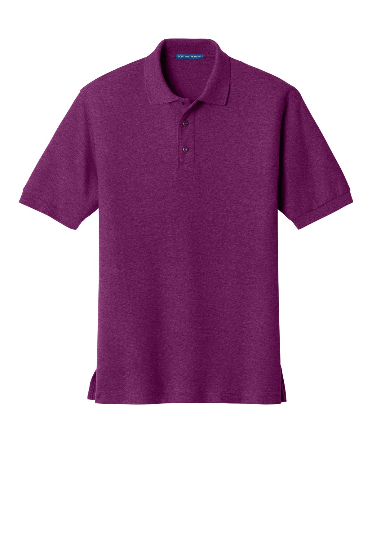 Custom Embroidered Port Authority Polos in Deep Berry