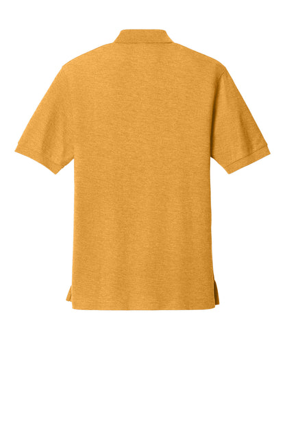 Custom Embroidered Port Authority Polos in Gold