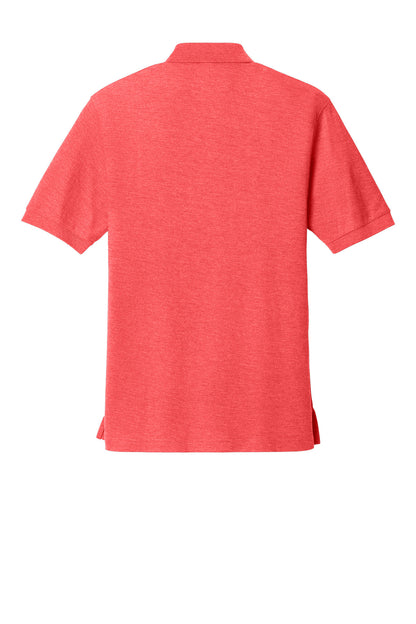 Custom Embroidered Port Authority Polos in Hibiscus