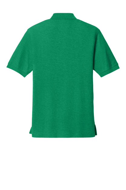 Custom Embroidered Port Authority Polos in Kelly Green