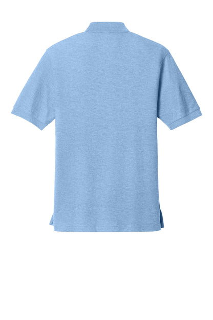 Custom Embroidered Port Authority Polos in Light Blue