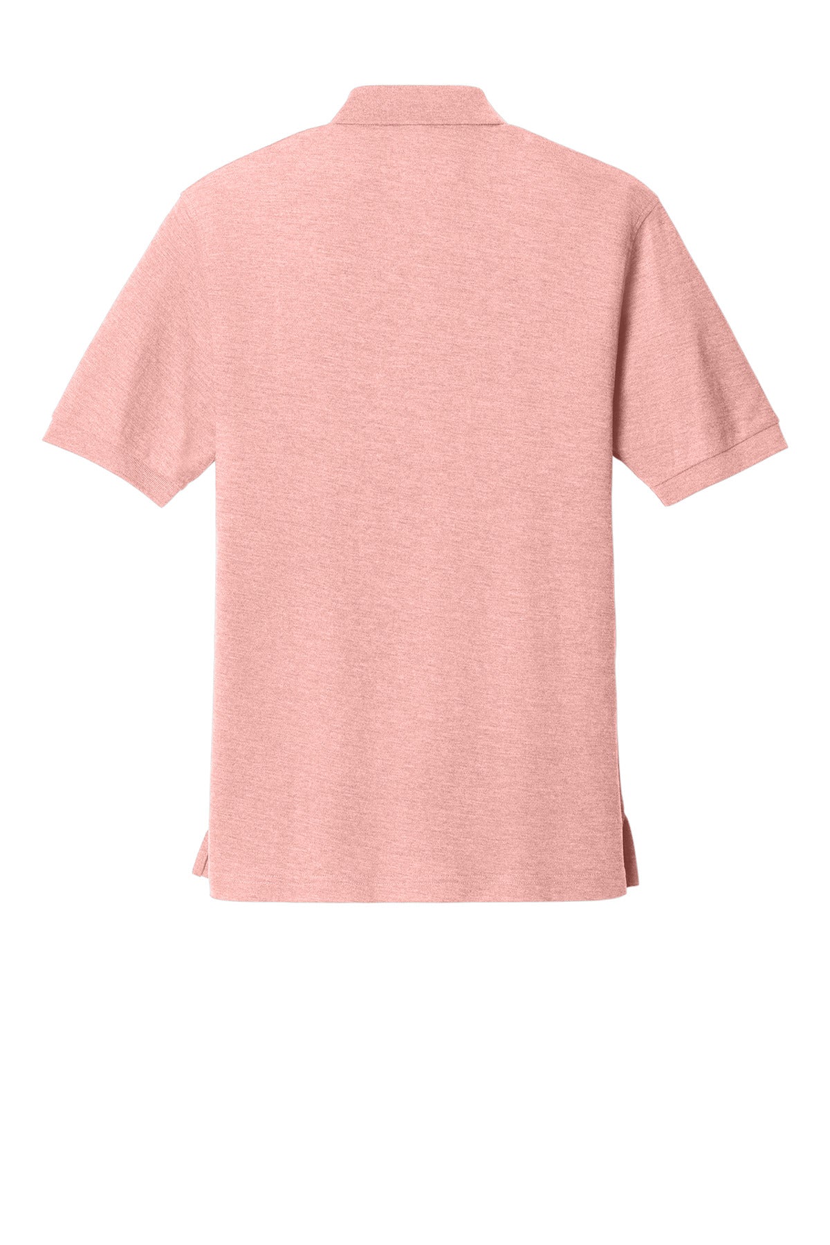 Custom Embroidered Port Authority Polos in Light Pink