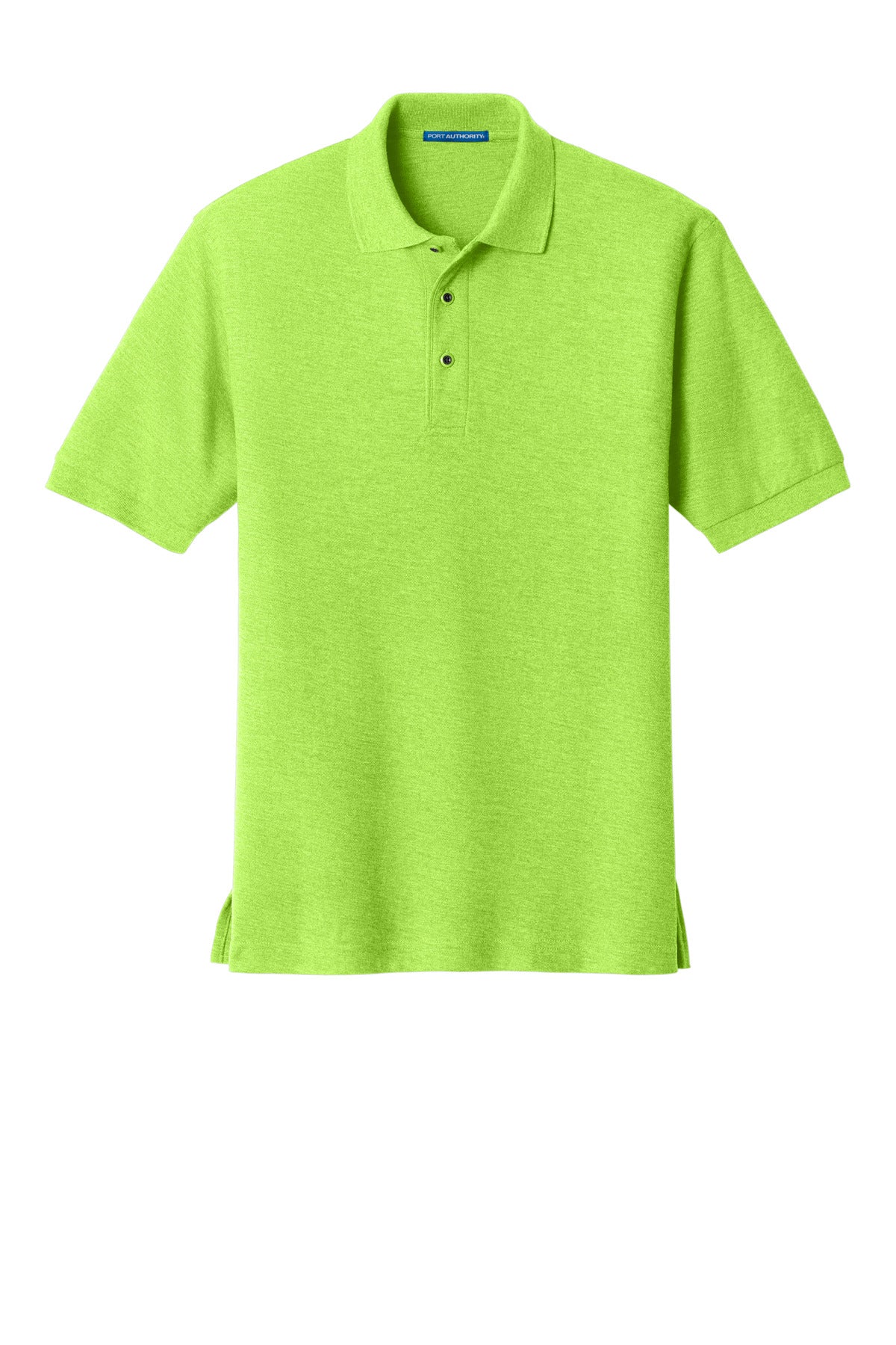 Custom Embroidered Port Authority Polos in Lime