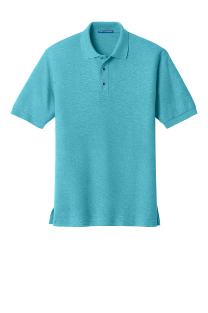 Custom Embroidered Port Authority Polos in Maui Blue