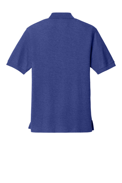 Custom Embroidered Port Authority Polos in Mediterranean Blue
