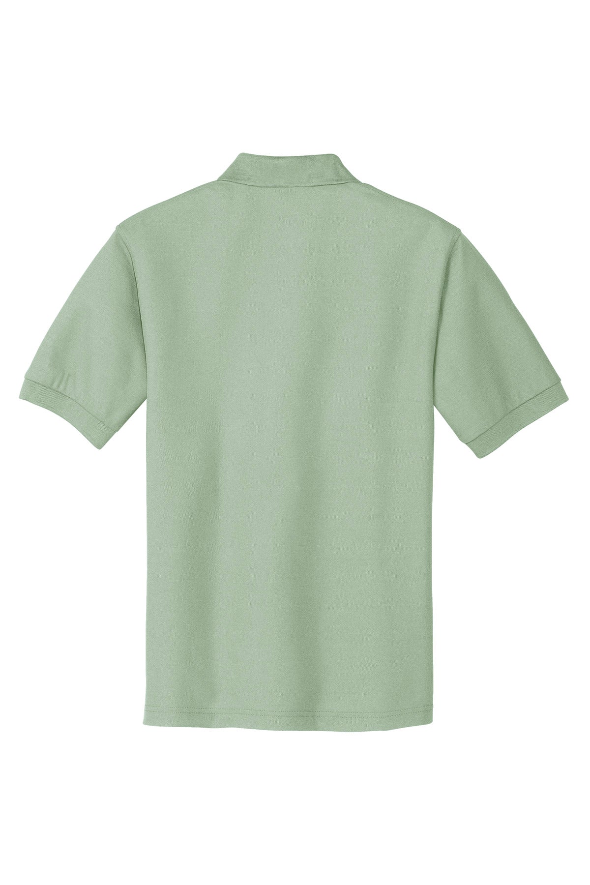 Custom Embroidered Port Authority Polos in Mint Green