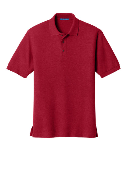 Custom Embroidered Port Authority Polos in Red