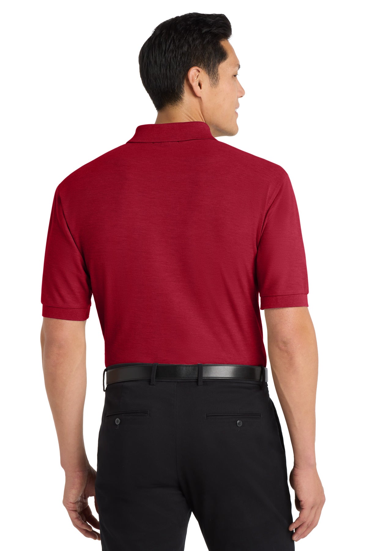 Custom Embroidered Port Authority Polos in Red