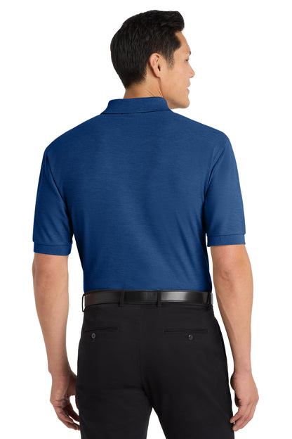 Custom Embroidered Port Authority Polos in Royal