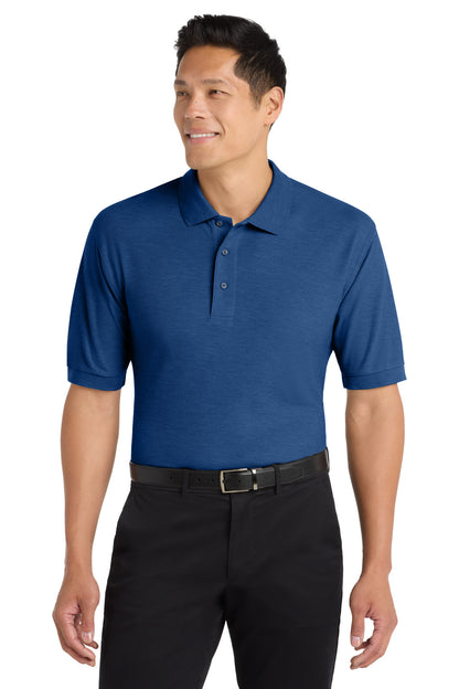 Custom Embroidered Port Authority Polos in Royal