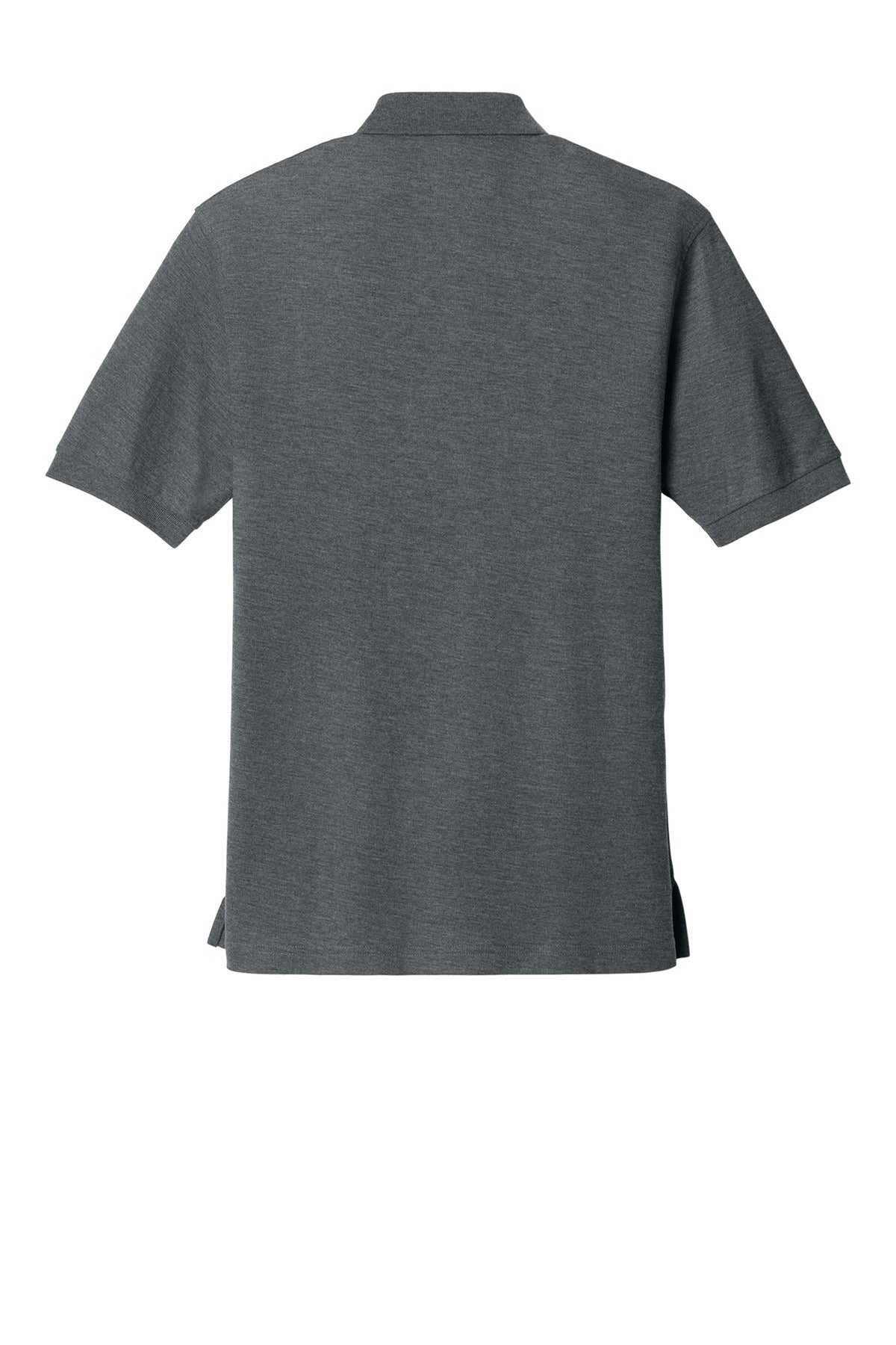 Custom Embroidered Port Authority Polos in Steel Grey