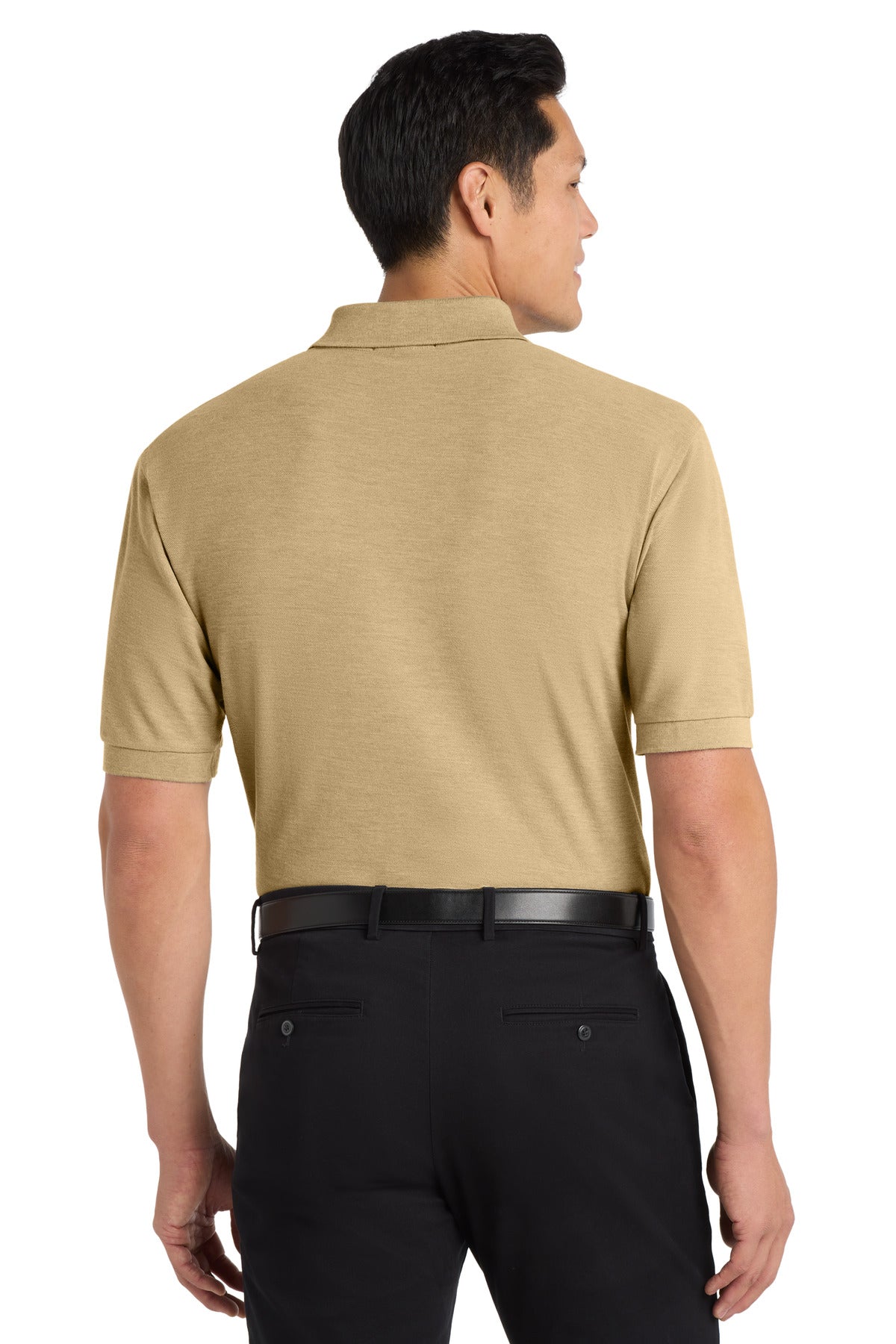 Custom Embroidered Port Authority Polos in Stone
