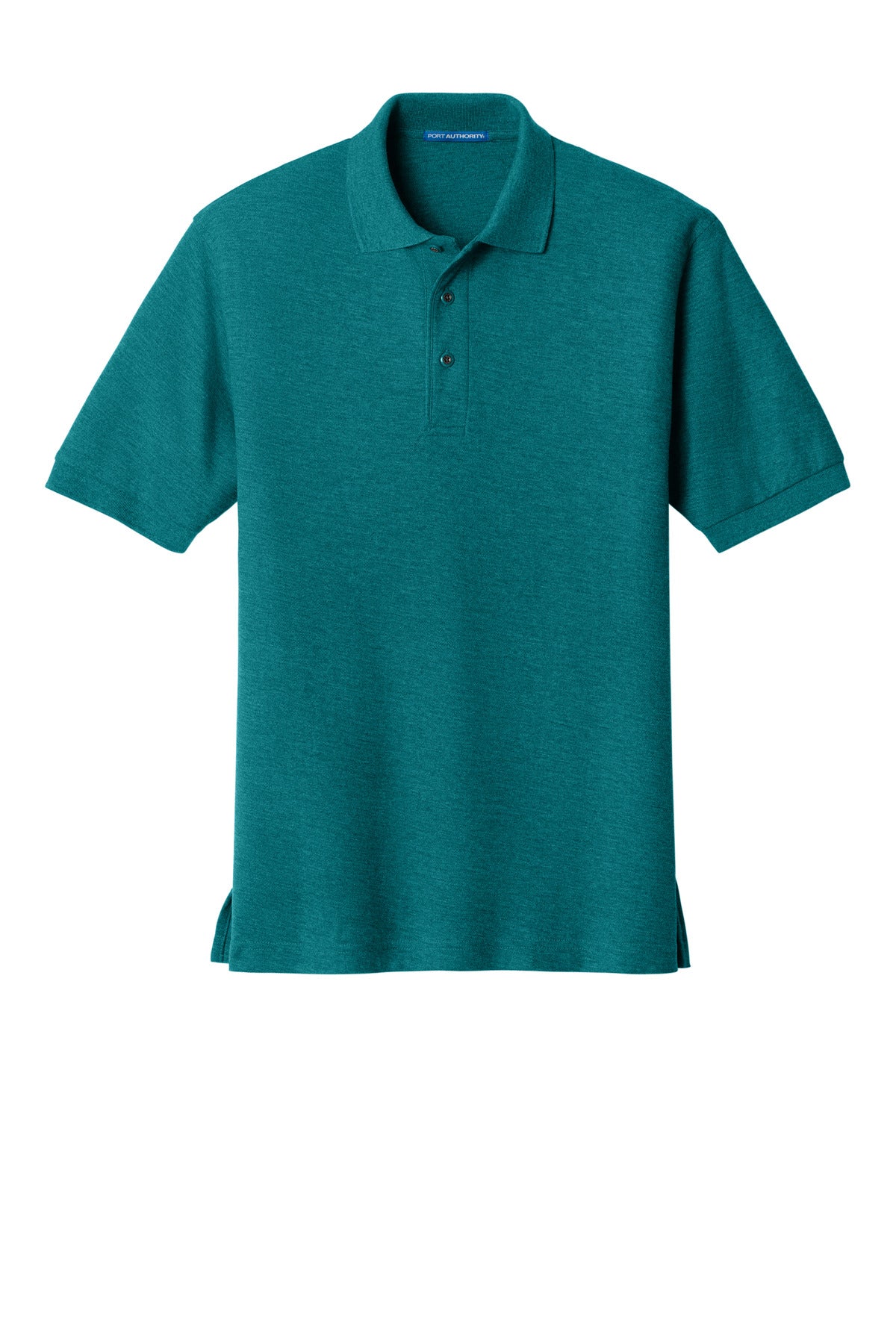 Custom Embroidered Port Authority Polos in Teal Green