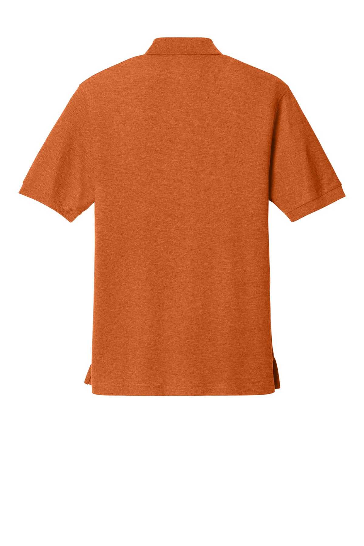 Custom Embroidered Port Authority Polos in Texas Orange