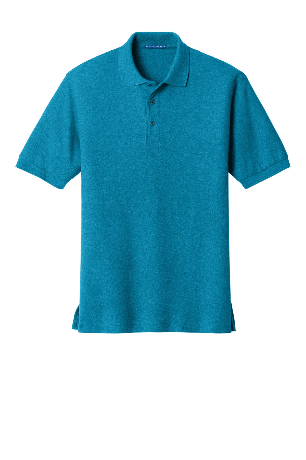 Custom Embroidered Port Authority Polos in Turquoise