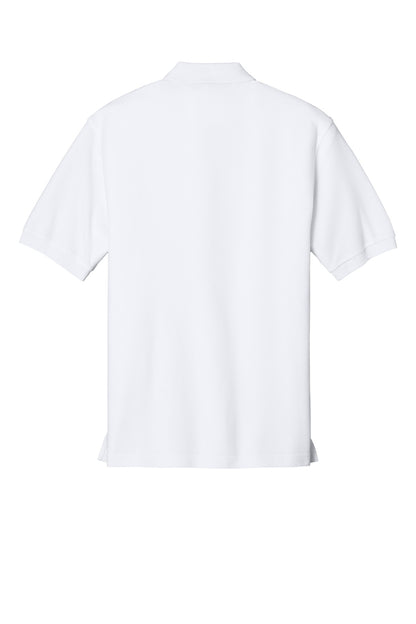 Custom Embroidered Port Authority Polos in White