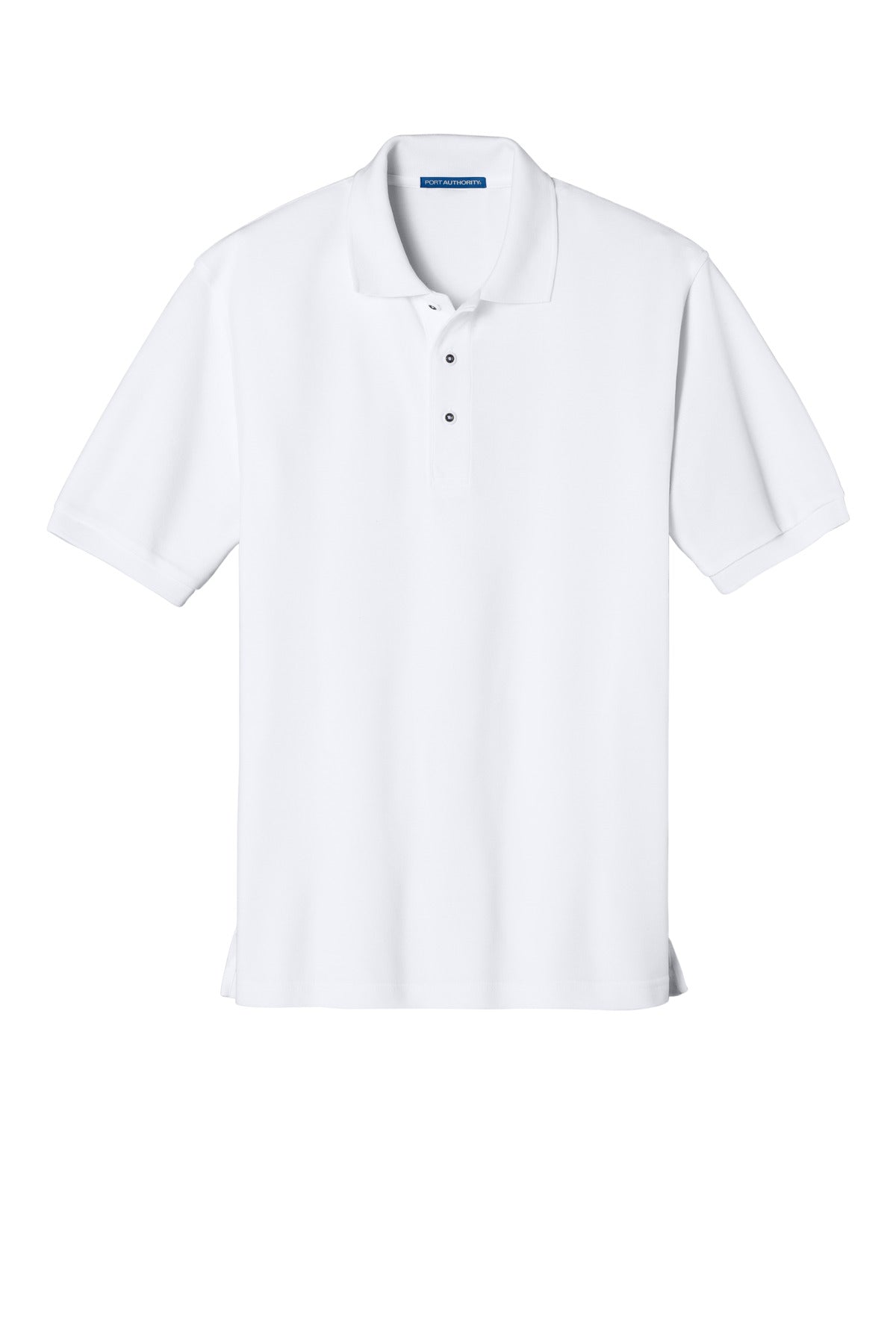 Custom Embroidered Port Authority Polos in White