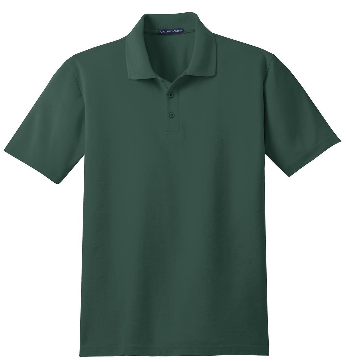 Custom Embroidered Port Authority Polos/Knits in Dark Green