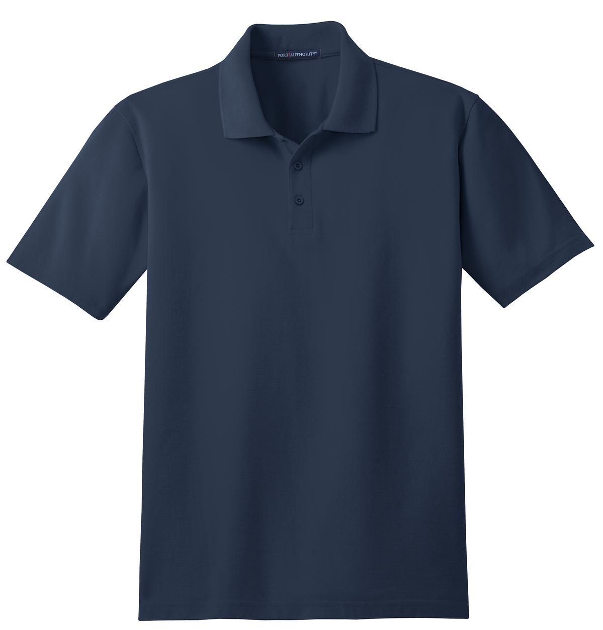 Custom Embroidered Port Authority Polos/Knits in Navy