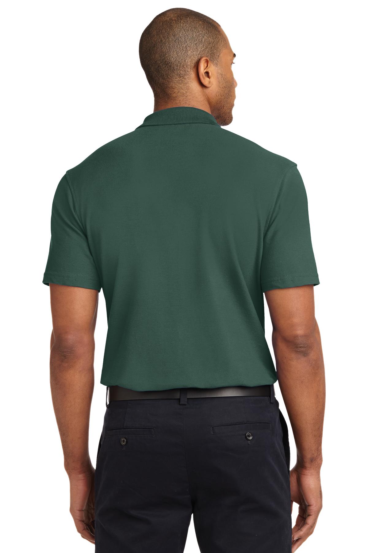 Custom Embroidered Port Authority Stain-Release Polo. K510,Dark Green
