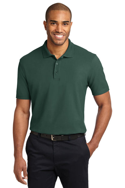 Custom Embroidered Port Authority Polos/Knits in Dark Green