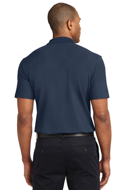 Custom Embroidered Port Authority Stain-Release Polo. K510,Navy