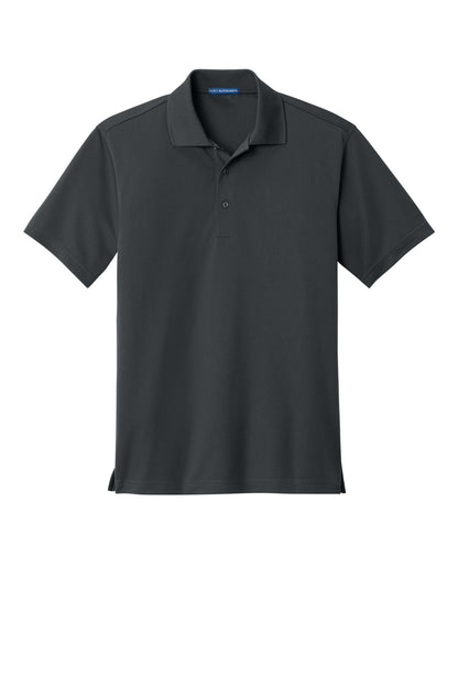 Custom Embroidered Port Authority Polos/Knits in Grey Smoke