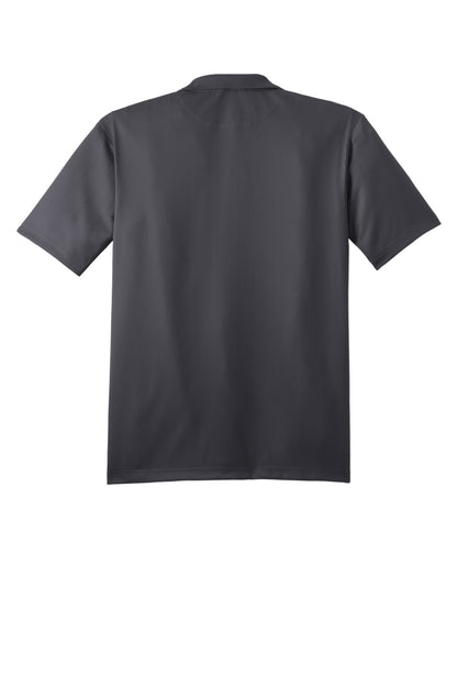 Custom Embroidered Port Authority Polos/Knits in Grey Smoke