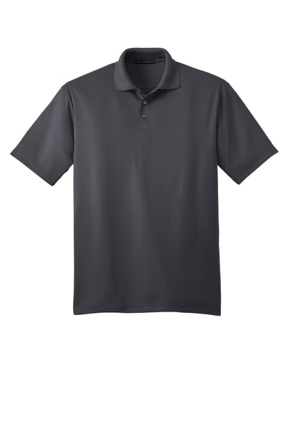 Custom Embroidered Port Authority Polos/Knits in Grey Smoke