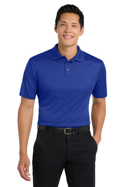 Custom Embroidered Port Authority Polos/Knits in Hyper Blue
