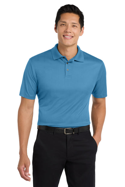 Custom Embroidered Port Authority Polos/Knits in Ocean Blue